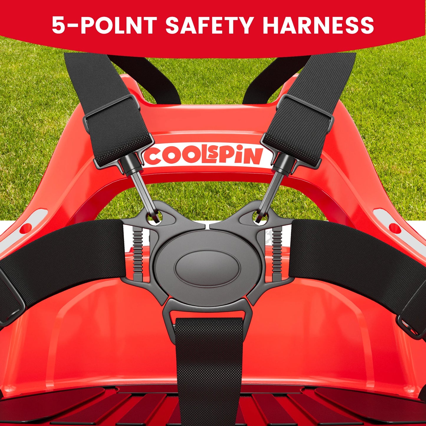 12V Bumper Car for Toddlers Electric Ride On Toys for Kids 1-6 Years LED Lights, 360 Degree Spin, Supports up to 66lbs