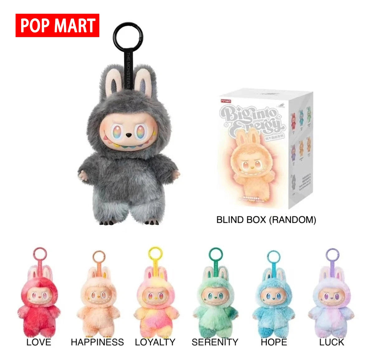 Labubu dolls - Ship quickly locally - Macaron color, 100% genuine. It's the perfect gift for children, family and friends.